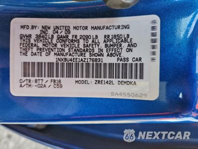 Zdjęcie 12 z 14 samochodu: 2010 TOYOTA COROLLA BASE VIN:1NXBU4EE1AZ176831 - miniatura