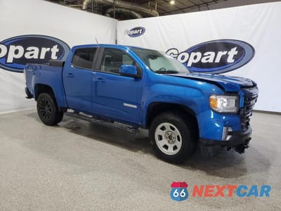 Czwarte zdjęcie samochodu z boku: 2022 GMC CANYON ELEVATION VIN:1GTG6CEN0N1190791 - miniatura