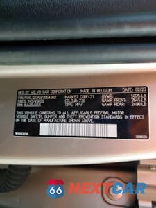 Zdjęcie 14 z 14 samochodu: 2023 VOLVO XC40 ULTIMATE VIN:YV4L12UA5P2054382 - miniatura