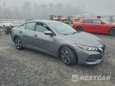 Czwarte zdjęcie samochodu z boku: 2021 NISSAN SENTRA SV VIN:3N1AB8CV8MY283542 - miniatura