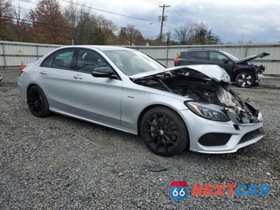 Czwarte zdjęcie samochodu z boku: 2016 MERCEDES-BENZ C 450 4MATIC AMG VIN:55SWF6EB1GU132698 - miniatura