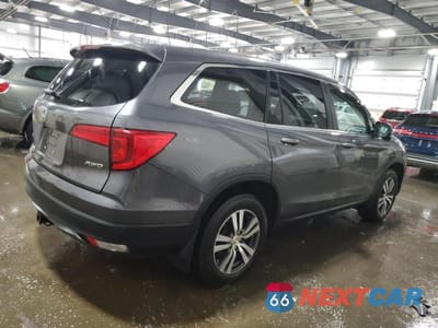 Trzecie zdjęcie samochodu z tyłu: 2018 HONDA PILOT EXL VIN:5FNYF6H56JB028344 - miniatura
