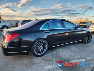 Trzecie zdjęcie samochodu z tyłu: 2014 MERCEDES-BENZ S 550 4MATIC VIN:WDDUG8FB5EA053837 - miniatura
