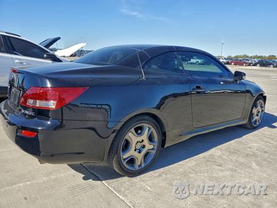 Trzecie zdjęcie samochodu z tyłu: 2010 LEXUS IS 250 VIN:JTHFF2C25A2507563 - miniatura