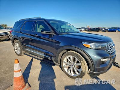 Czwarte zdjęcie samochodu z boku: 2023 FORD EXPLORER PLATINUM VIN:1FM5K8HC9PGA10925 - miniatura