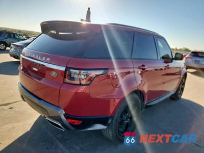 Trzecie zdjęcie samochodu z tyłu: 2020 LAND ROVER RANGE ROVER SPORT HSE VIN:SALWR2SU6LA746729 - miniatura