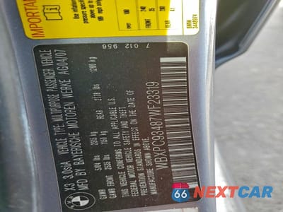 Zdjęcie 13 z 13 samochodu: 2007 BMW X3 3.0SI VIN:WBXPC93487WF23319 - miniatura