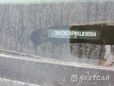 Zdjęcie 12 z 13 samochodu: 2019 NISSAN VERSA S VIN:3N1CN7AP8KL836554 - miniatura