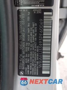 Zdjęcie 13 z 15 samochodu: 2003 BMW 325 XI VIN:WBAEU33493PF60069 - miniatura