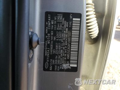 Zdjęcie 13 z 15 samochodu: 2015 HYUNDAI TUCSON LIMITED VIN:KM8JUCAG4FU987107 - miniatura