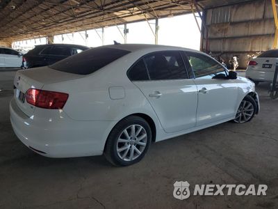 Trzecie zdjęcie samochodu z tyłu: 2014 VOLKSWAGEN JETTA SE VIN:3VWD07AJXEM408251 - miniatura