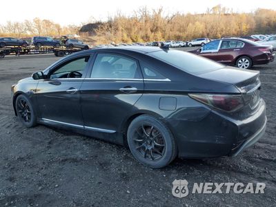 Drugie zdjęcie samochodu z przodu: 2011 HYUNDAI SONATA HYBRID VIN:KMHEC4A44BA016930 - miniatura