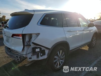 Trzecie zdjęcie samochodu z tyłu: 2019 HONDA PILOT EXL VIN:5FNYF5H53KB036705 - miniatura