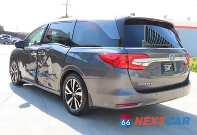 Czwarte zdjęcie samochodu z boku: 2018 HONDA ODYSSEY ELITE VIN:5FNRL6H95JB010868 - miniatura