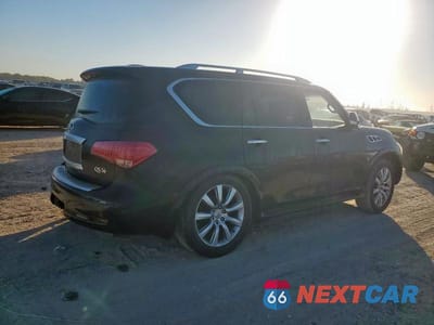 Trzecie zdjęcie samochodu z tyłu: 2012 INFINITI QX56 VIN:JN8AZ2NF5C9519438 - miniatura