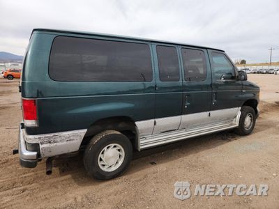 Trzecie zdjęcie samochodu z tyłu: 1999 FORD ECONOLINE E150 WAGON VIN:1FMRE11L9XHA28314 - miniatura
