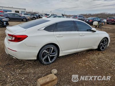 Trzecie zdjęcie samochodu z tyłu: 2020 HONDA ACCORD SPORT VIN:1HGCV1F30LA151054 - miniatura