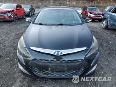 Piąte zdjęcie samochodu w środku: 2011 HYUNDAI SONATA HYBRID VIN:KMHEC4A44BA016930 - miniatura