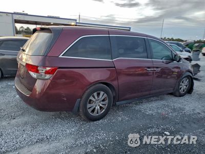 Trzecie zdjęcie samochodu z tyłu: 2016 HONDA ODYSSEY EXL VIN:5FNRL5H68GB049642 - miniatura