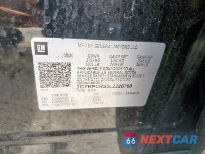 Zdjęcie 13 z 13 samochodu: 2020 CADILLAC XT6 PREMIUM LUXURY VIN:1GYKPCRS5LZ228788 - miniatura