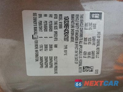 Zdjęcie 13 z 13 samochodu: 2012 GMC YUKON XL DENALI VIN:1GKS2MEF4CR247307 - miniatura