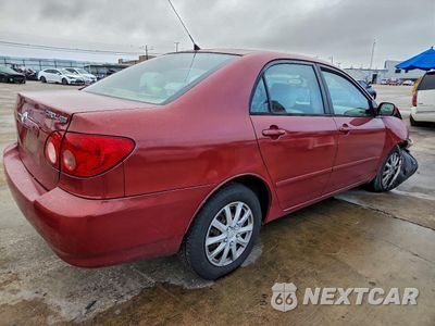 Trzecie zdjęcie samochodu z tyłu: 2008 TOYOTA COROLLA CE VIN:1NXBR32E98Z023687 - miniatura
