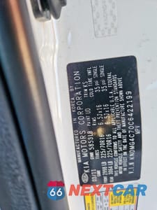 Zdjęcie 12 z 14 samochodu: 2012 KIA SEDONA LX VIN:KNDMG4C70C6422199 - miniatura