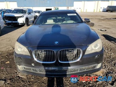 Piąte zdjęcie samochodu w środku: 2013 BMW 750 LI VIN:WBAYE8C57DD132307 - miniatura