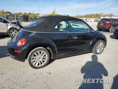 Trzecie zdjęcie samochodu z tyłu: 2008 VOLKSWAGEN NEW BEETLE CONVERTIBLE SE VIN:3VWRF31Y28M417038 - miniatura