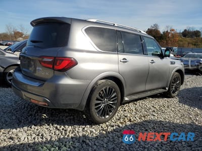 Trzecie zdjęcie samochodu z tyłu: 2021 INFINITI QX80 LUXE VIN:JN8AZ2AE2M9269106 - miniatura
