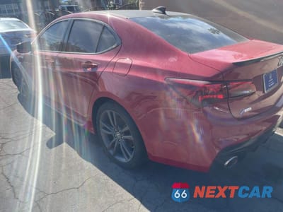 Trzecie zdjęcie samochodu z tyłu: 2018 ACURA TLX TECH+A VIN:19UUB2F61JA008253 - miniatura