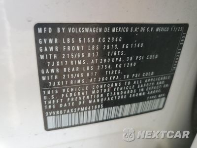 Zdjęcie 13 z 16 samochodu: 2023 VOLKSWAGEN TIGUAN S VIN:3VVRB7AX2PM041695 - miniatura