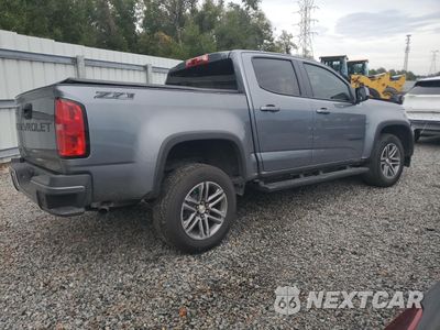 Trzecie zdjęcie samochodu z tyłu: 2022 CHEVROLET COLORADO LT VIN:1GCGSCENXN1239670 - miniatura