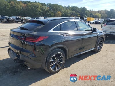 Trzecie zdjęcie samochodu z tyłu: 2024 INFINITI QX55 ESSENTIAL VIN:3PCAJ5KR3RF101610 - miniatura