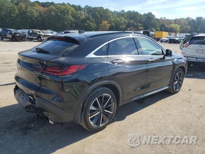Trzecie zdjęcie samochodu z tyłu: 2024 INFINITI QX55 ESSENTIAL VIN:3PCAJ5KR3RF101610 - miniatura