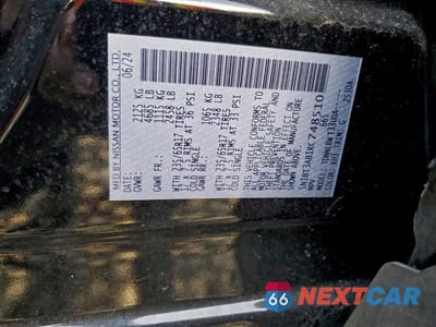 Zdjęcie 14 z 14 samochodu: 2024 NISSAN ROGUE S VIN:5N1BT3AB1RC748510 - miniatura