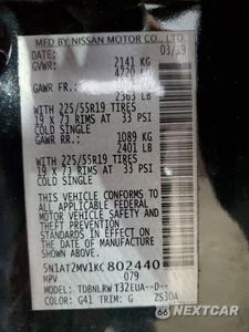 Zdjęcie 13 z 15 samochodu: 2019 NISSAN ROGUE S VIN:5N1AT2MV1KC802440 - miniatura