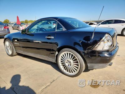 Drugie zdjęcie samochodu z przodu: 1999 MERCEDES-BENZ SLK 230 KOMPRESSOR VIN:WDBKK47F7XF132067 - miniatura