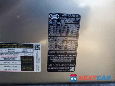 Zdjęcie 13 z 14 samochodu: 2025 LAND ROVER RANGE ROVER SE VIN:SALKP9FUXSA284665 - miniatura