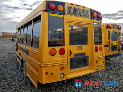 Trzecie zdjęcie samochodu z tyłu: 2012 CHEVROLET MICRO BIRD G3500 - SCHOOL BUS VIN:1GB3G3BG1C1137732 - miniatura