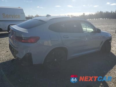 Trzecie zdjęcie samochodu z tyłu: 2023 BMW X4 M40I VIN:5UX43DT08P9N75365 - miniatura