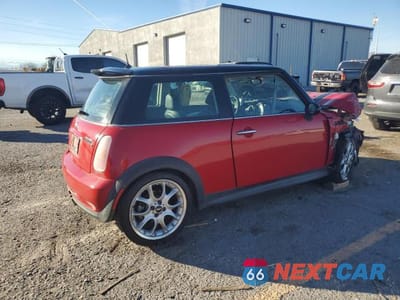 Trzecie zdjęcie samochodu z tyłu: 2004 MINI COOPER S VIN:WMWRE33484TD85739 - miniatura
