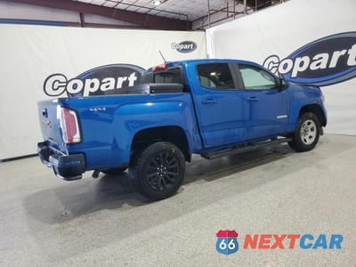 Trzecie zdjęcie samochodu z tyłu: 2022 GMC CANYON ELEVATION VIN:1GTG6CEN0N1190791 - miniatura