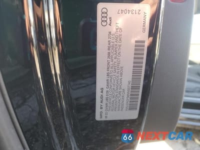 Zdjęcie 12 z 12 samochodu: 2022 AUDI A5 PREMIUM 45 VIN:WAU2AGF56NN007740 - miniatura