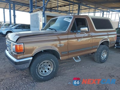 1989 FORD BRONCO U100 1FMEU15N5KLA05700 - główne zdjęcie licytacji z USA - miniatura