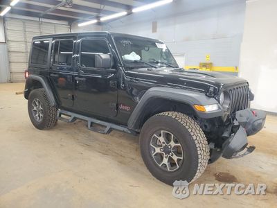 Czwarte zdjęcie samochodu z boku: 2018 JEEP WRANGLER UNLIMITED RUBICON VIN:1C4HJXFG3JW138143 - miniatura