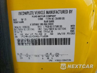 Zdjęcie 12 z 12 samochodu: 2019 FORD F650 SUPER DUTY ROLLBACK TRUCK VIN:1FDWX6DC8KDF13226 - miniatura