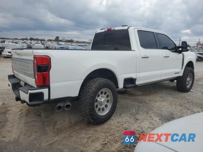 Trzecie zdjęcie samochodu z tyłu: 2024 FORD F350 SUPER DUTY VIN:1FT8W3BMXREE87520 - miniatura