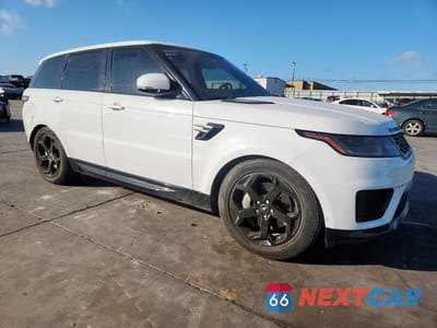 Czwarte zdjęcie samochodu z boku: 2020 LAND ROVER RANGE ROVER SPORT HSE VIN:SALWR2SU2LA889130 - miniatura