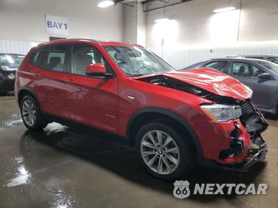 Czwarte zdjęcie samochodu z boku: 2017 BMW X3 XDRIVE28I VIN:5UXWX9C36H0W74678 - miniatura